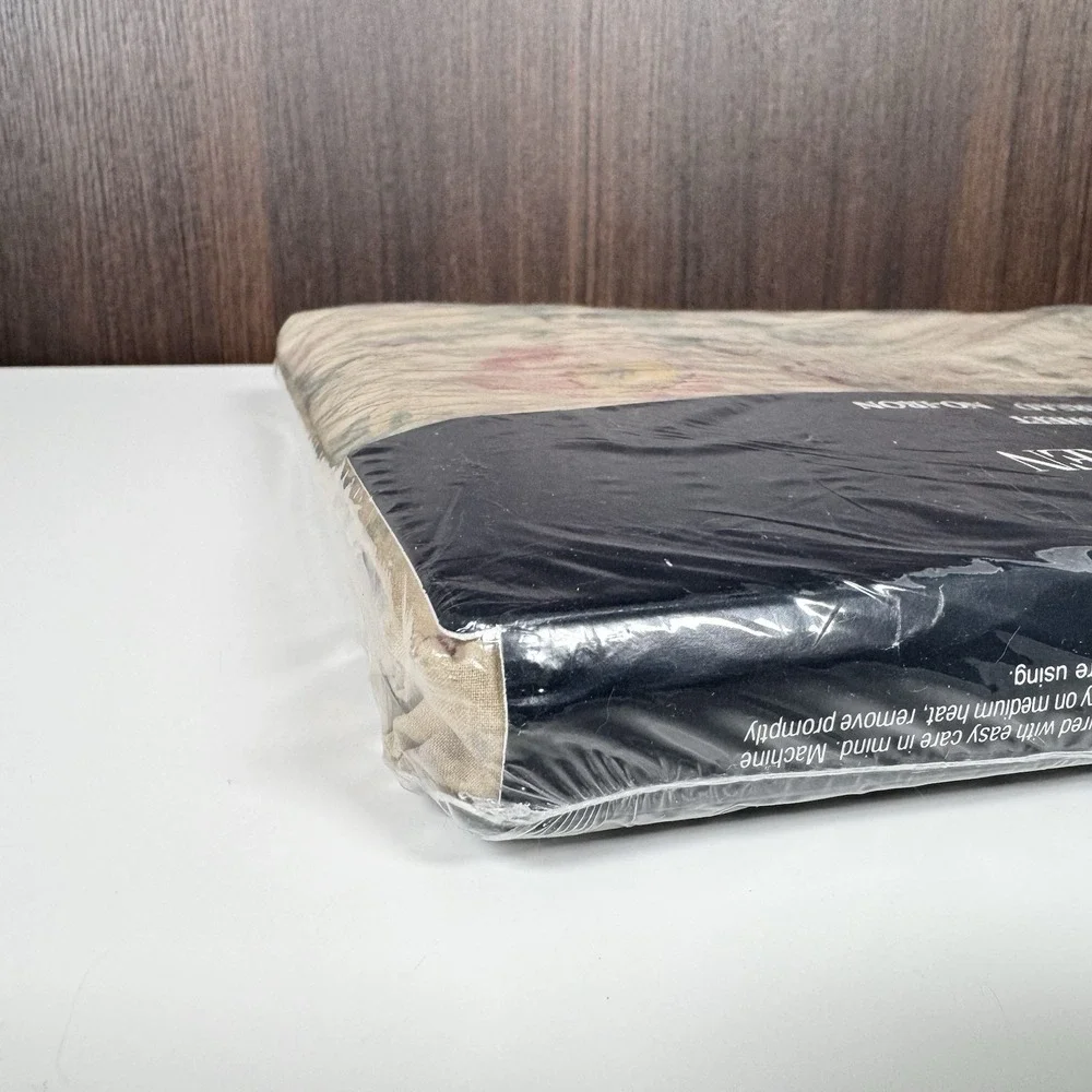 NEW - Vintage RALPH LAUREN Twin Fitted Sheet - FRANCESCA MULTI - 1991